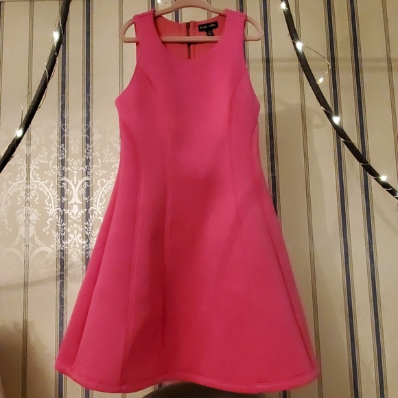 max & riley Other - Max & Riley Girls Hot Pink Scuba Dress